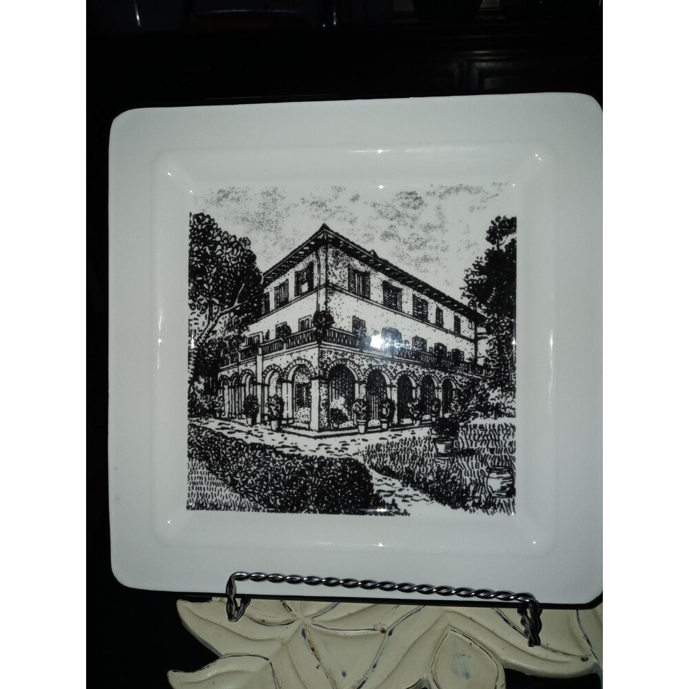 Brunelli Italian Villa Large Plate 10.25" D